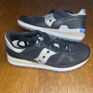 Saucony Women's 9 Shadow Original Black Iridescent